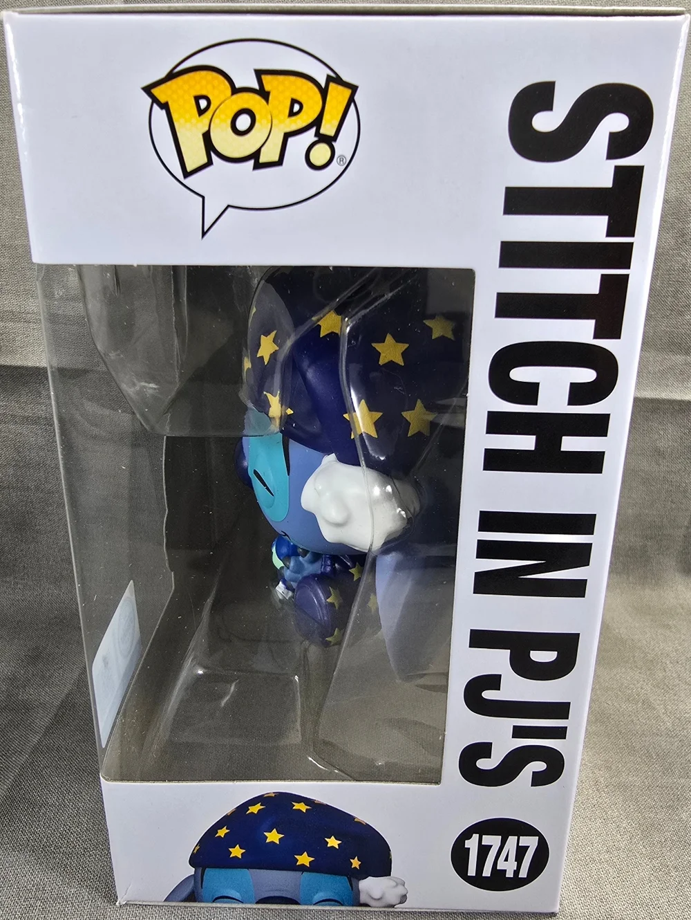 Funko Pop! Vinyl: Stitch PJ's Exclusive Funko Pop # 1747 (Nib) With Protector - Picture 6 of 8